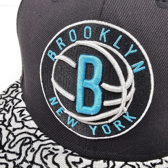 NBA Brooklyn Nets Hat Cap New Era 59Fifty Fitted Men’s Size 7 1/4(57.7 cm) Wool - Picture 9 of 9